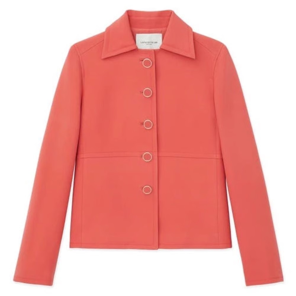 Lafayette 148 New York Coral Blazer